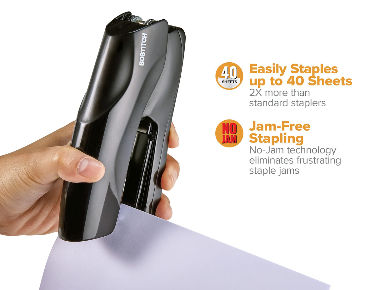 Bostitch Stapler B275R-BLK, Full Strip – view 3