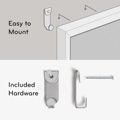 U Brands Pinboard 2074U00-01, 20" x 30" – view 5