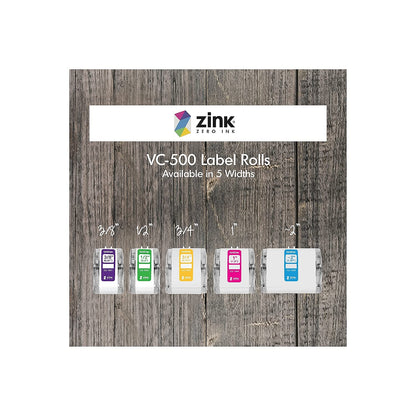 Brother Label CZ1004, Size: Label rolls let you design and print full color labels, photos, tags, stickers and more using convenient Brother CZ and CK rolls available in 3/8 inch, 1/2 inch, 3/4 inch, 1 inch and 2 inch widths – view 6