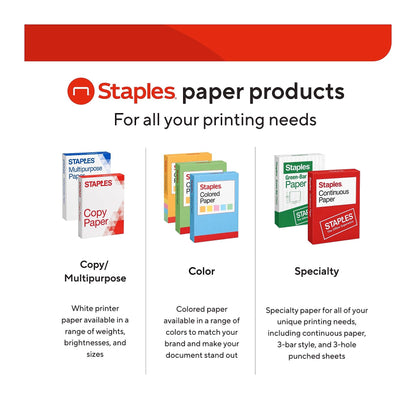 Staples Print Copy Paper FBA_14781-US/CC, 8.5" x 11" – view 8