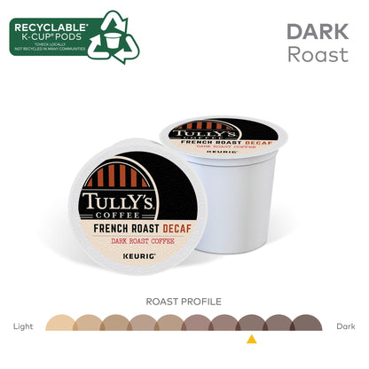 TULLY'S Coffee tuldecfr100, 24 Count (Pack of 4), 96 Count – view 4