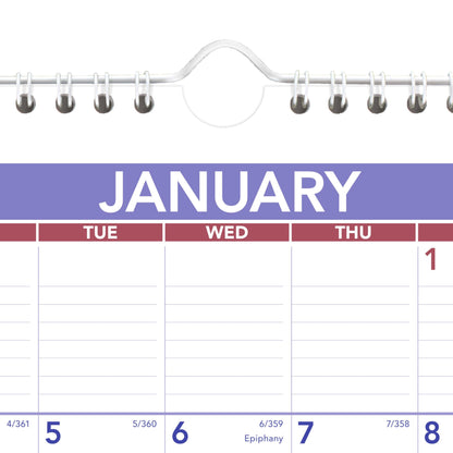 AT-A-GLANCE Calendar PM128, 8"W x 11"H – view 4