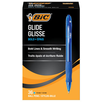 BIC Writing Instrument VLGB361-BLU, 36 Count