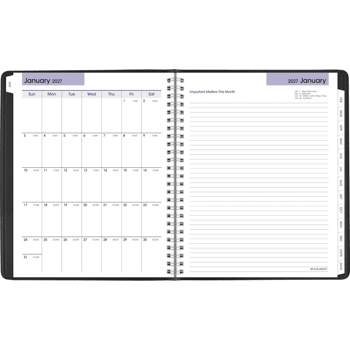 AT-A-GLANCE Planner G54500, 7.5" x 9.25" – view 10