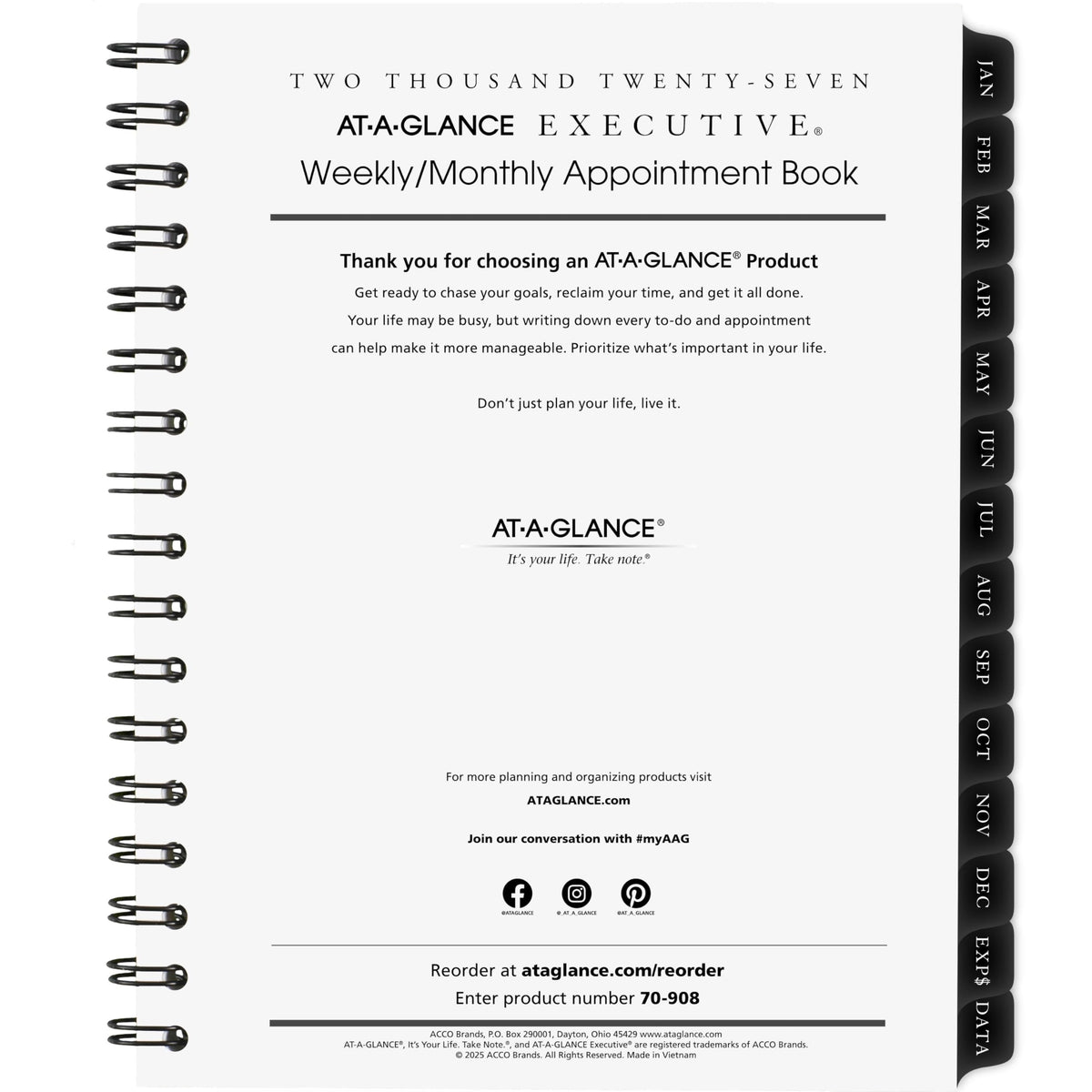 AT-A-GLANCE Planner 7090810, 6.5" x 8.75" – view 8