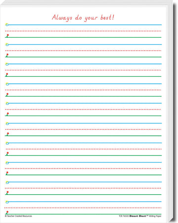 Teacher Created Resources Writing Paper 76533, 360 Sheets