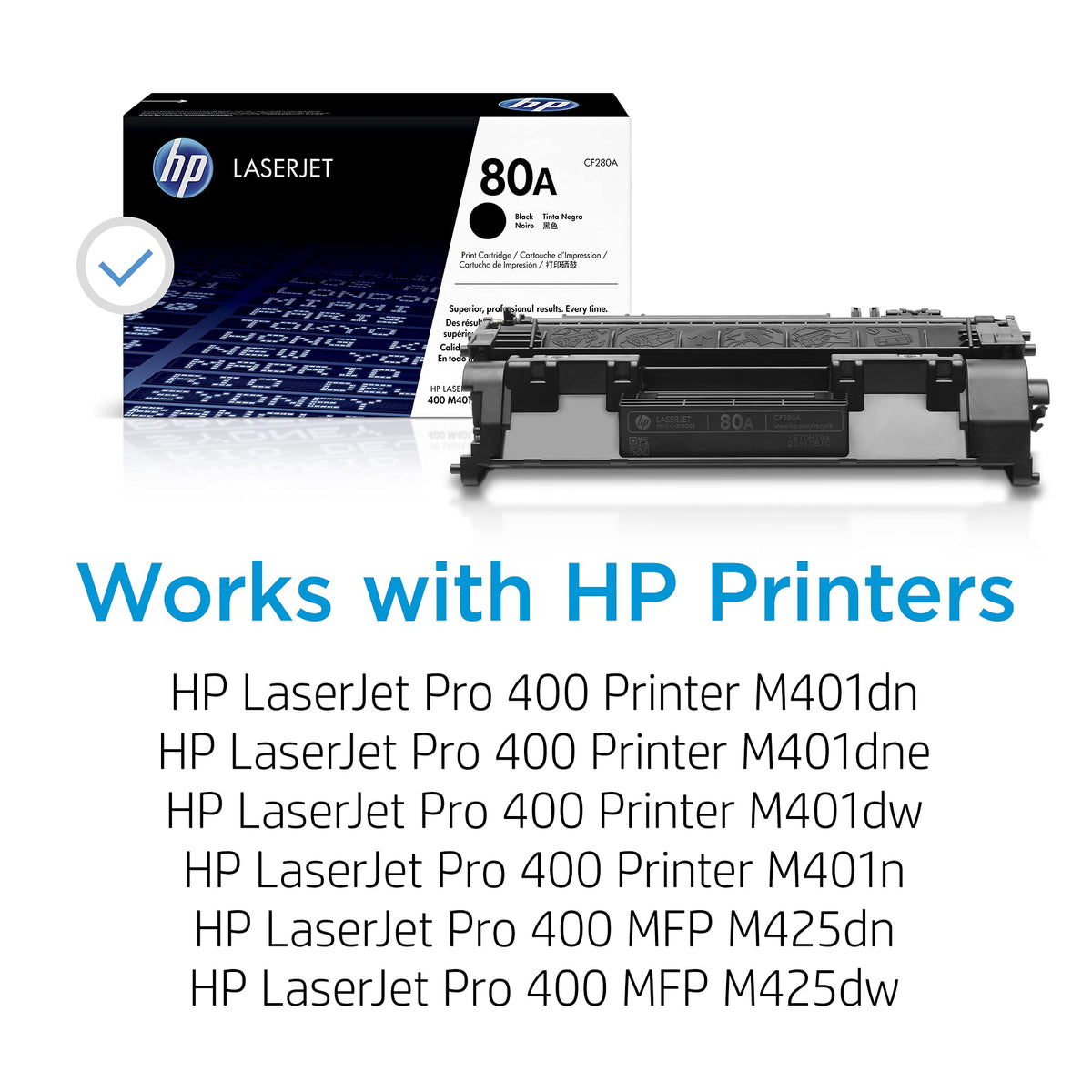 HP Laser Printer Toner CF280A – view 2