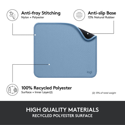 Logitech Mouse Pad 956-000038, 7.9L x 9.1W in – view 4