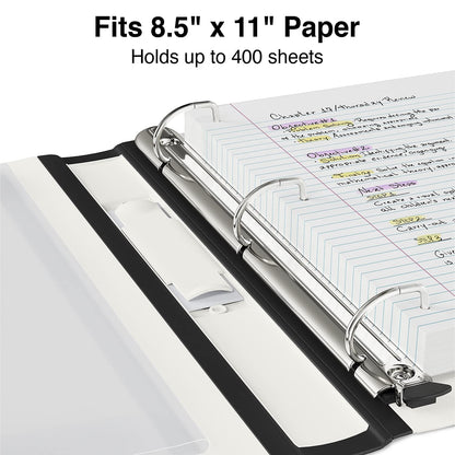 STAPLES Storage Binder 718103059640, 1.5-Inch – view 4