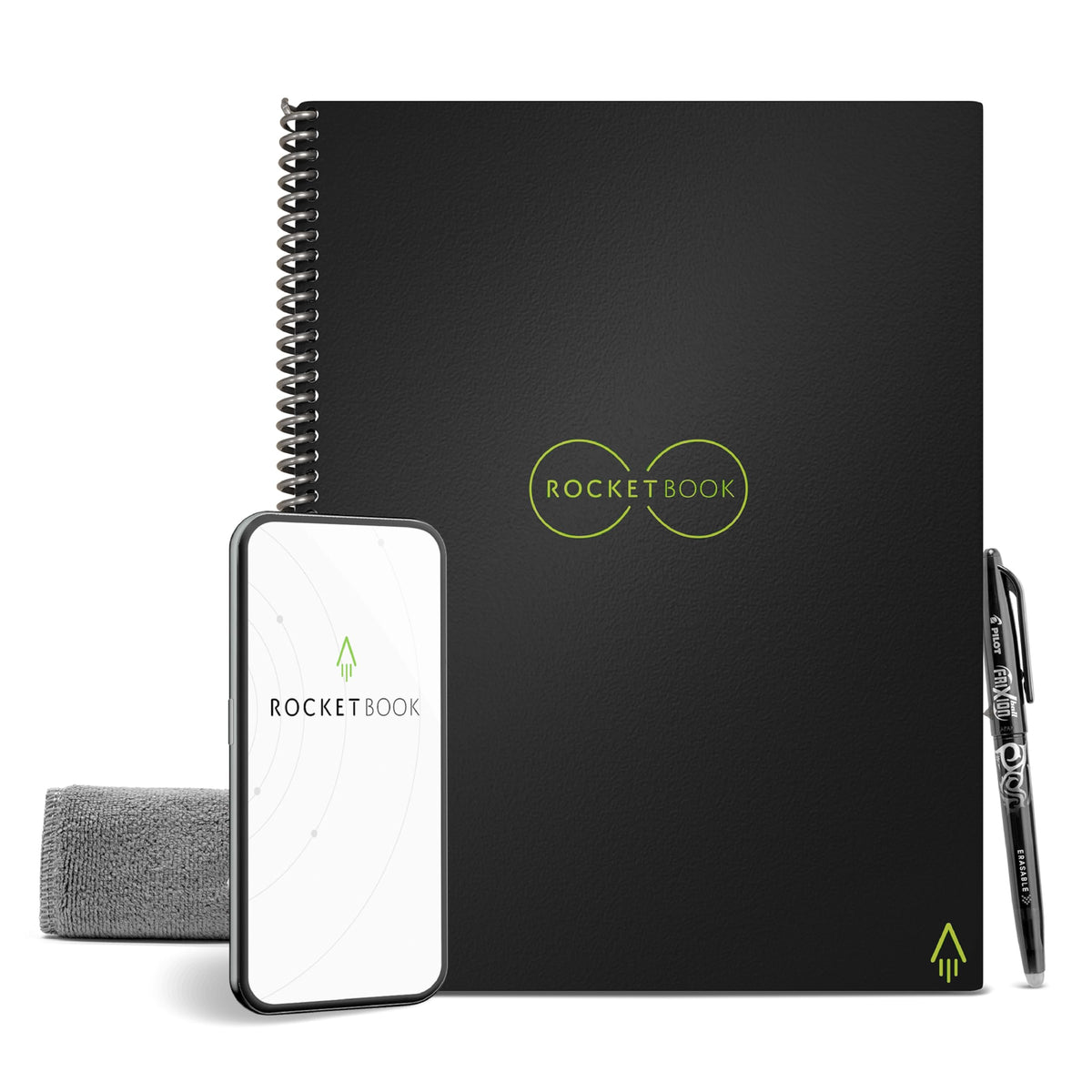 Rocketbook Blank Book EVR-L-R, Classic Letter