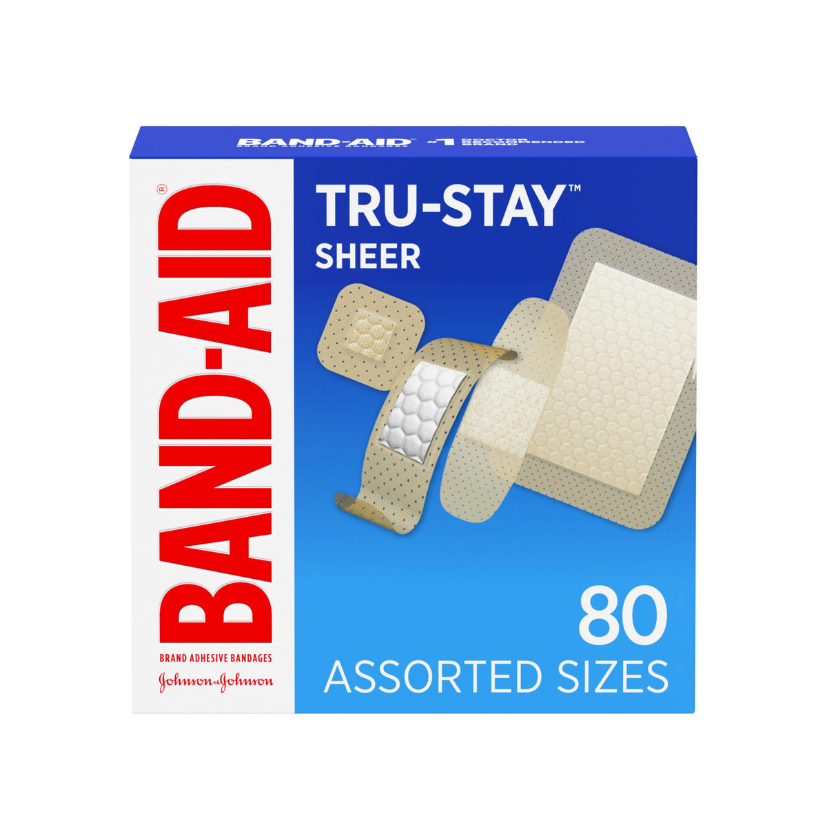 Band-Aid Wound Dressing 111713400, 80 Count