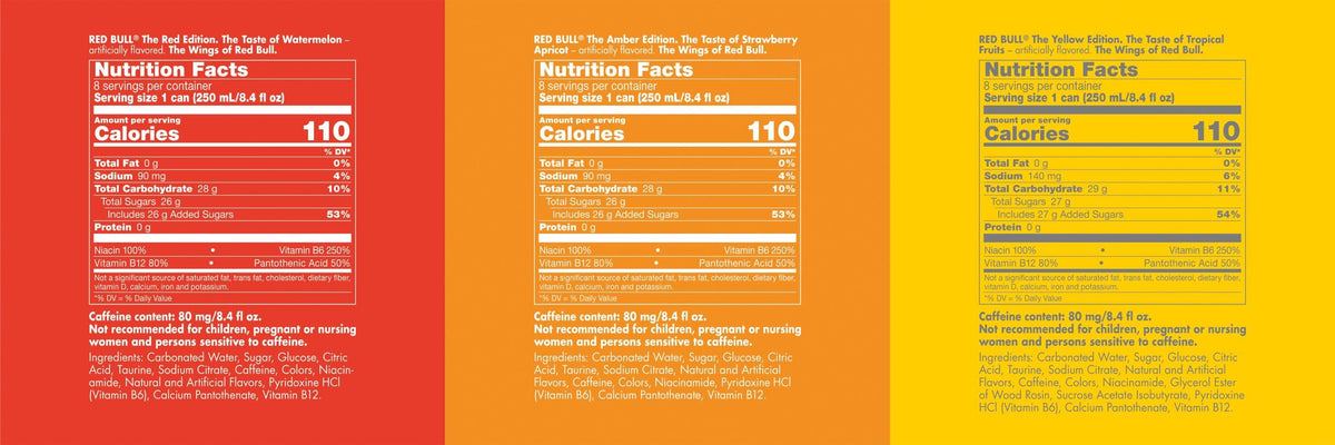 Red Bull Drink Flavored RB901417, 8.4 Fl Oz, 24pk – view 2