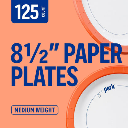 Perk Dishware Plate PK54329, 125 Pack – view 3