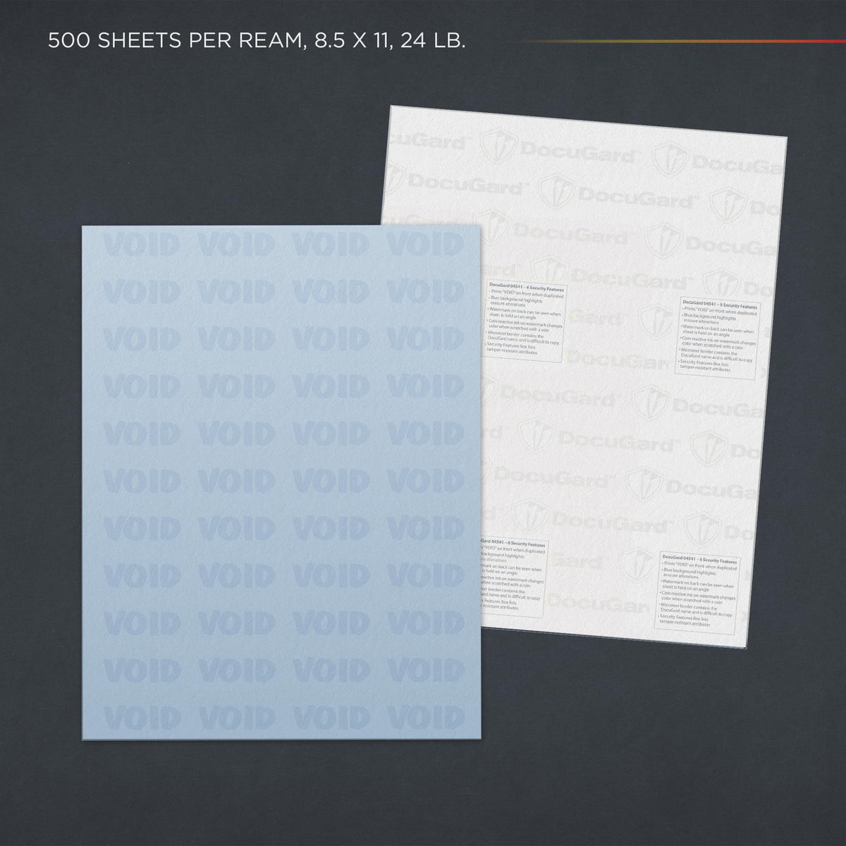 DocuGard Print Copy Paper 4541, 500 Sheets – view 3