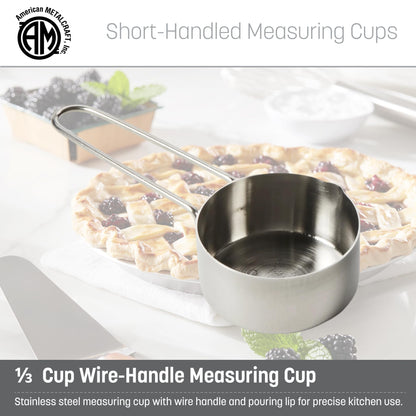 American Metalcraft Measuring Cup MCW13, 1/3 Cup – view 2