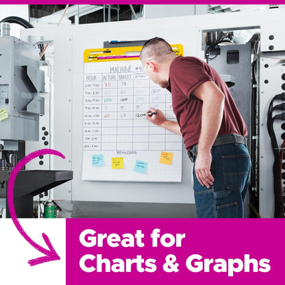 Post-it Blank Book 560 VAD 4PK, 25" x 30" – view 10