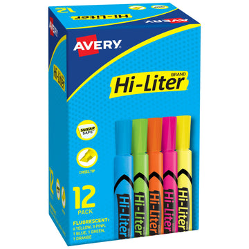 Avery Marking Pen 98034, 12 Count