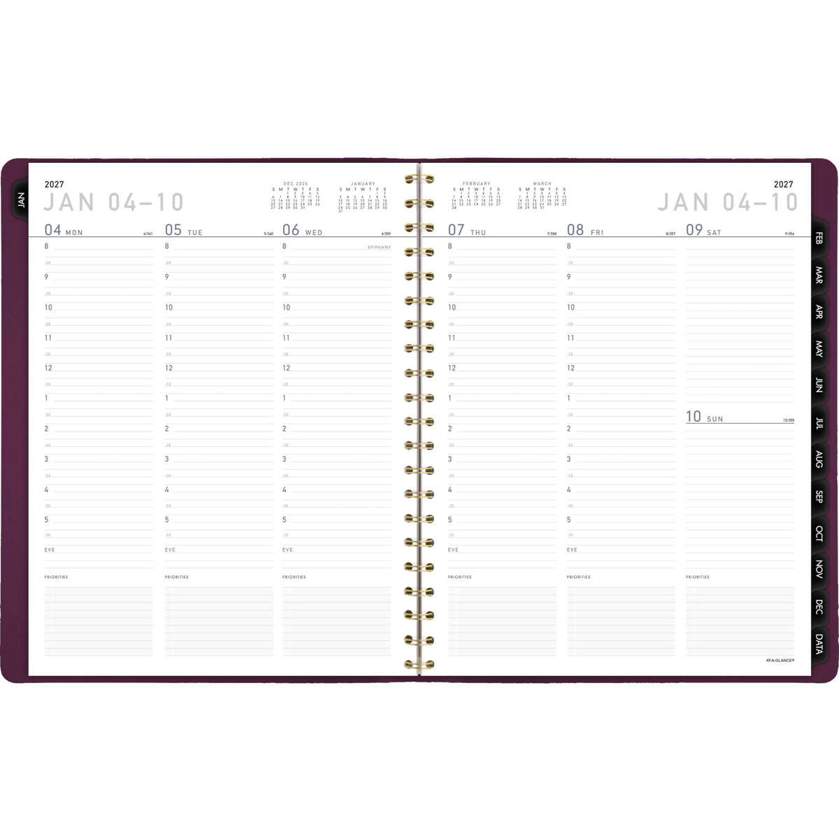 AT-A-GLANCE Planner 70940X14, 8.25" x 11" – view 12
