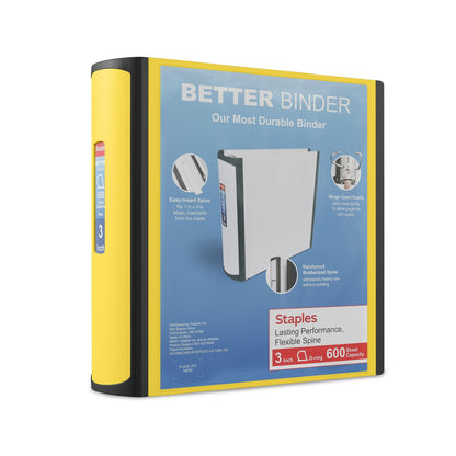 Staples Storage Binder ST55895-CCVS, 3-Inch, 2 Count