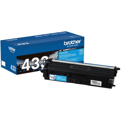 Brother Laser Printer Toner TN433, High Yield, Cyan