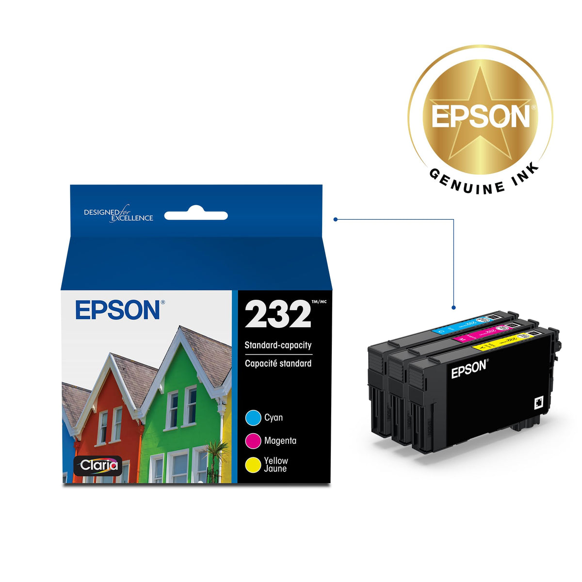 Epson Inkjet Printer Ink T232520-S, Standard – view 2