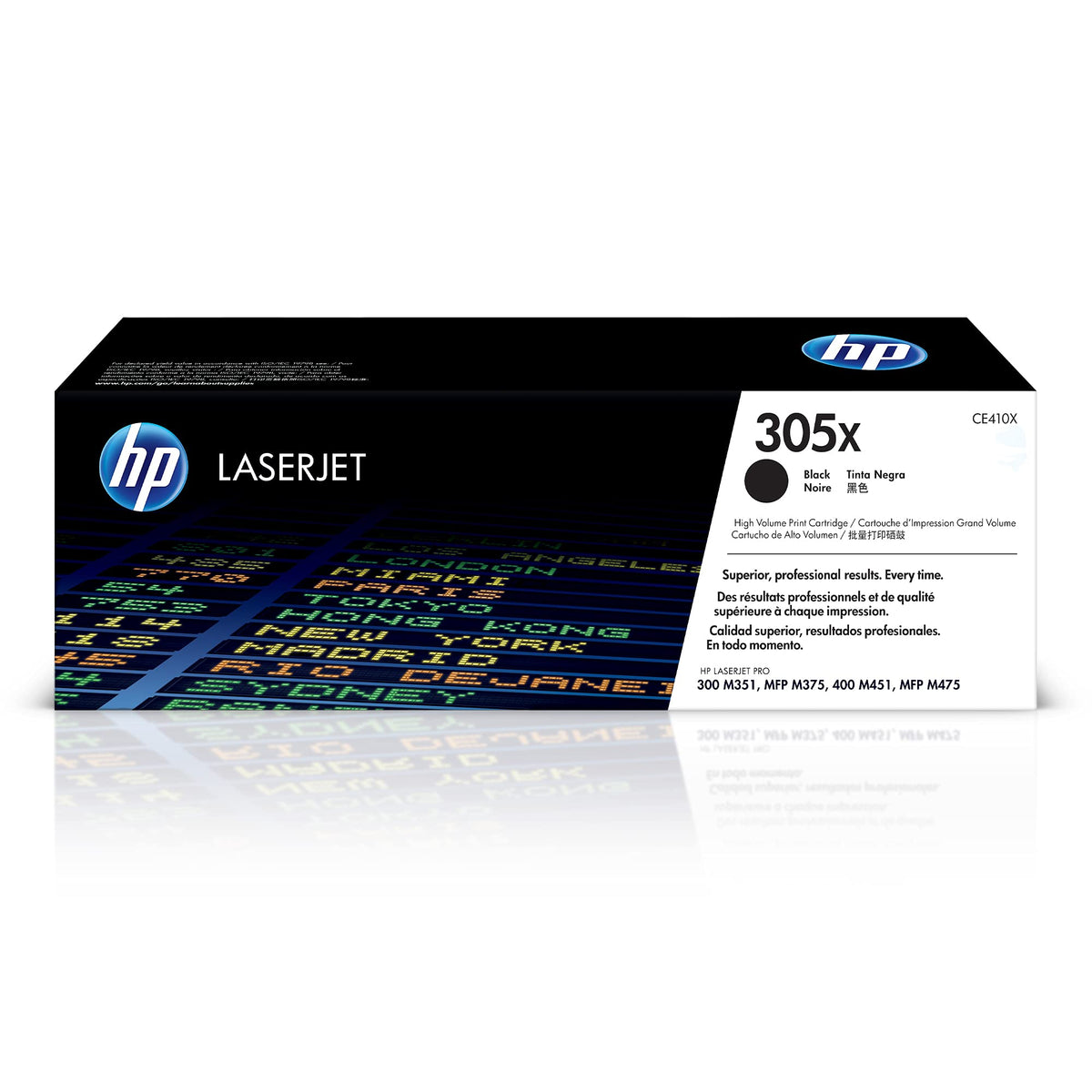 HP Laser Printer Toner CE410X, High Yield