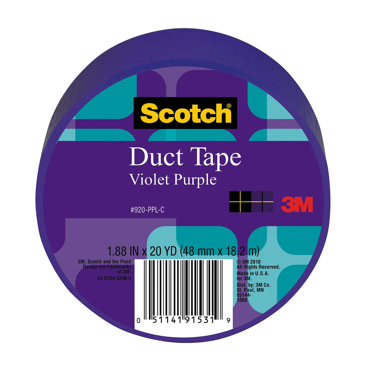 Scotch Adhesive Tapes 920-PPL-CA, 1.88 in x 20 yd – view 2