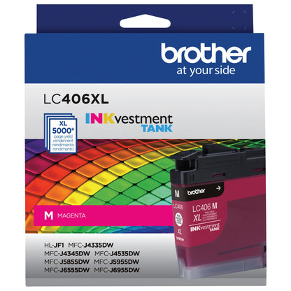 Brother Inkjet Printer Ink LC406XLMS – view 2