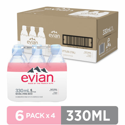 evian Water PACK2-MDR006574, 11.15 Fl Oz (Pack of 24) – view 3