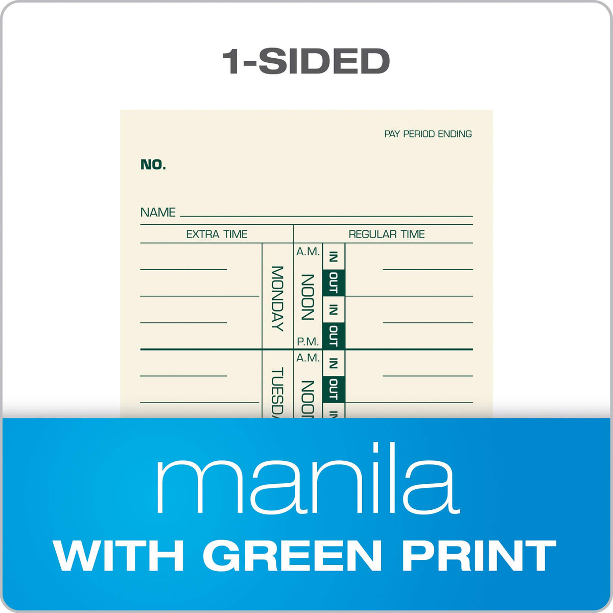 Tops Card Stock 1259, 3-1/2" x 9", 500 Count – view 3