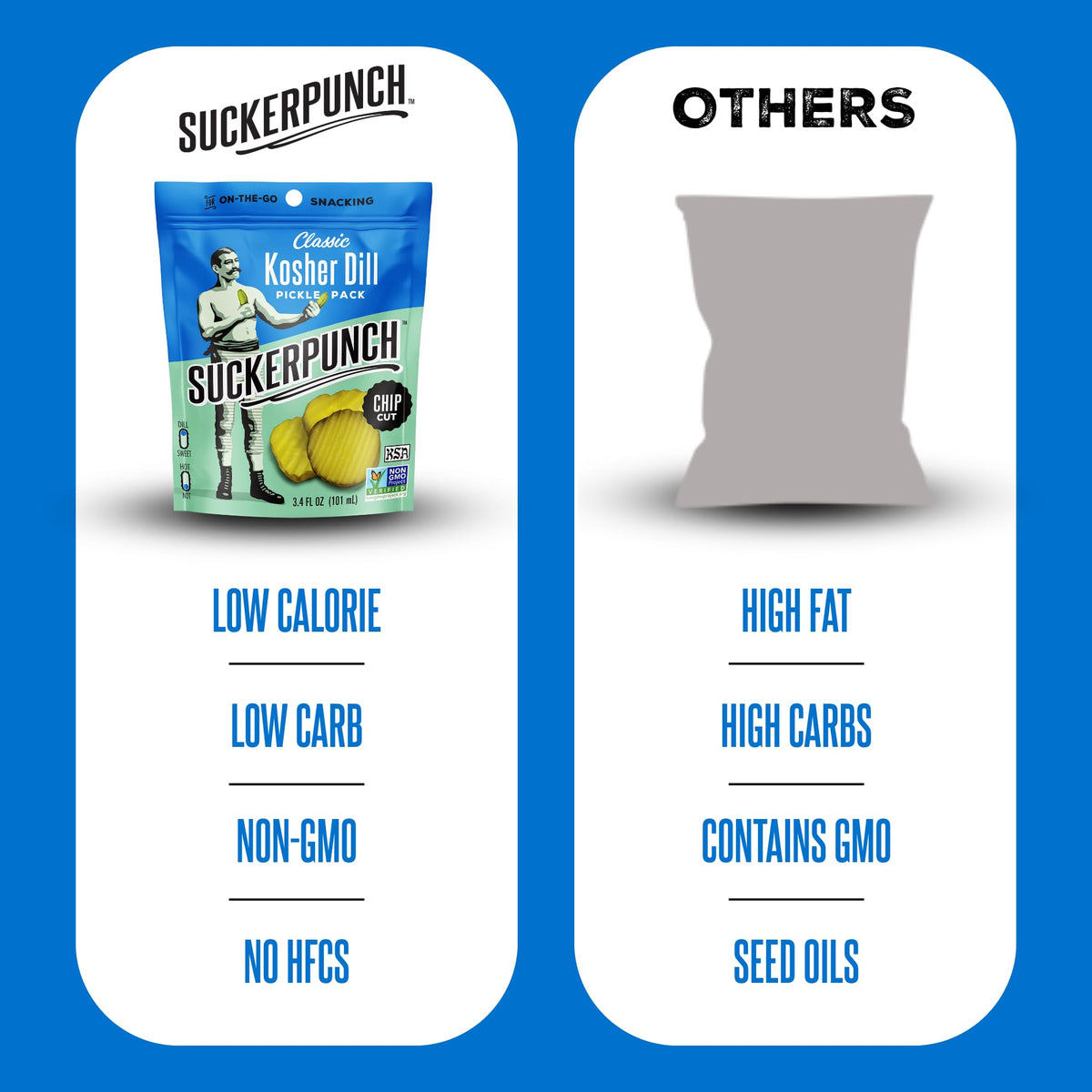 SUCKERPUNCH Snack Chip And Crisp, 3.4 Ounce (Pack of 12) – view 5