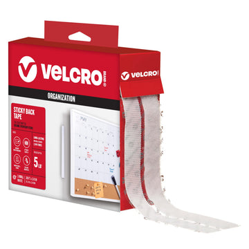 VELCRO Brand Hook Loop Fastener 91138, 30 ft x 3/4 in