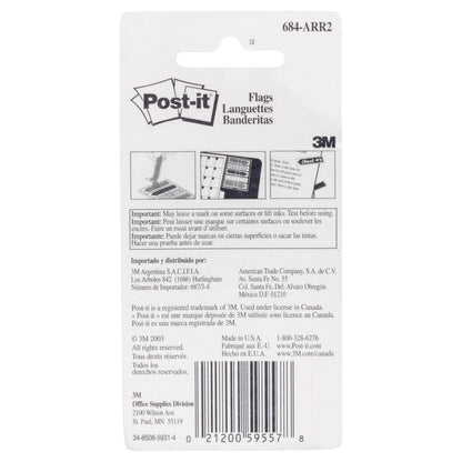 Post-it Self Stick Note 684-ARR2, 0.47" x 2.8", 100 Count – view 3