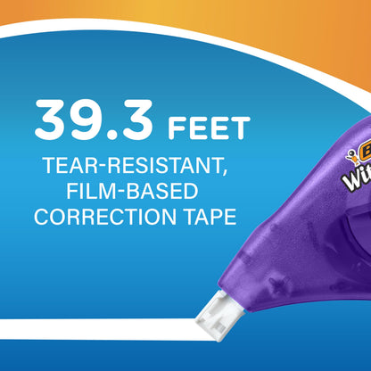 BIC Correction Material WOTAP10- WHI, 10 Count – view 5