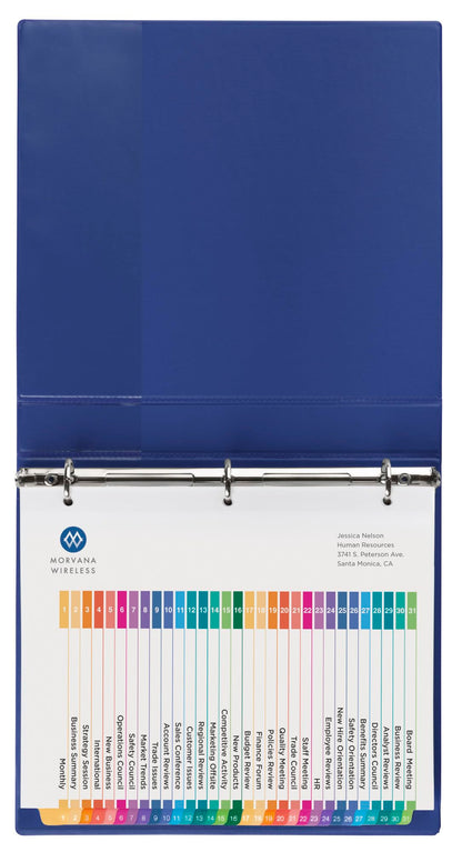 Avery Binder Divider 11129, 1-Pack, 31 Count – view 8