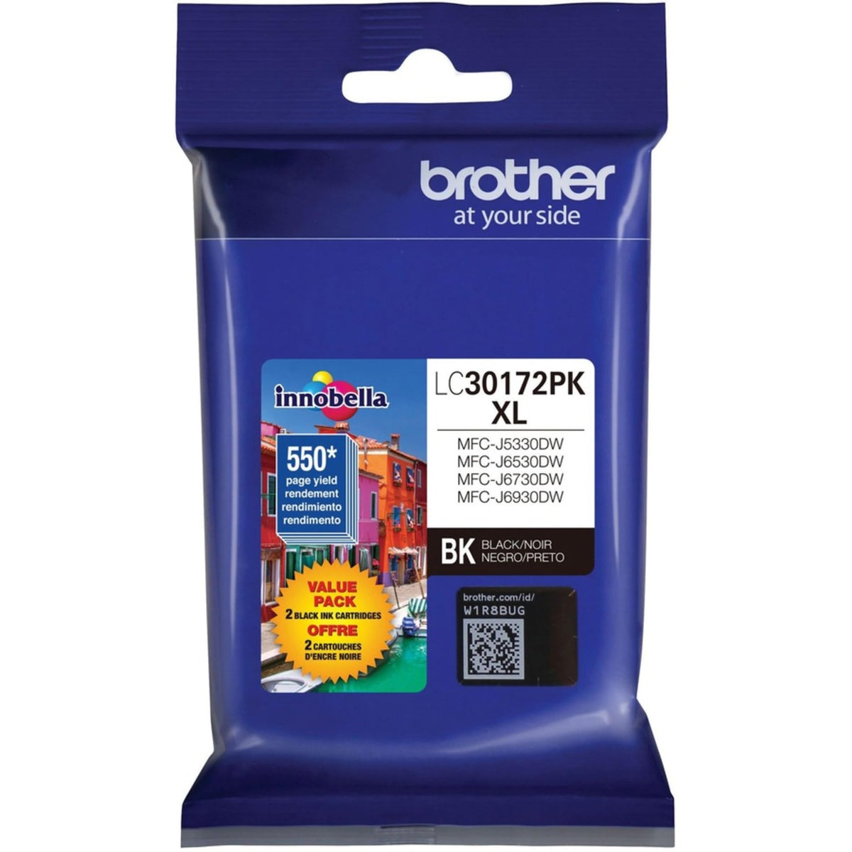 Brother Inkjet Printer Ink LC30172PK, High Yield, 2 Count – view 2