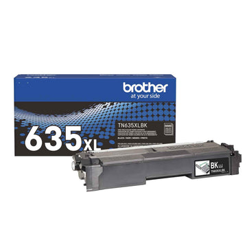 Brother Laser Printer Toner TN635XLBK, High Yield