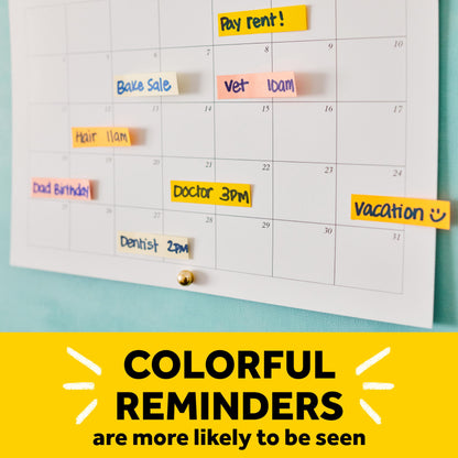 Post-it Self Stick Note 671-4AU, 4.7" x 0.3" – view 8