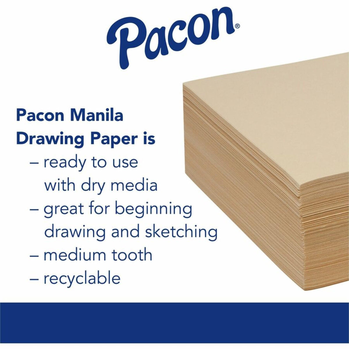 Pacon Art Media Paper P4112, 12"x18", 500 Count – view 3