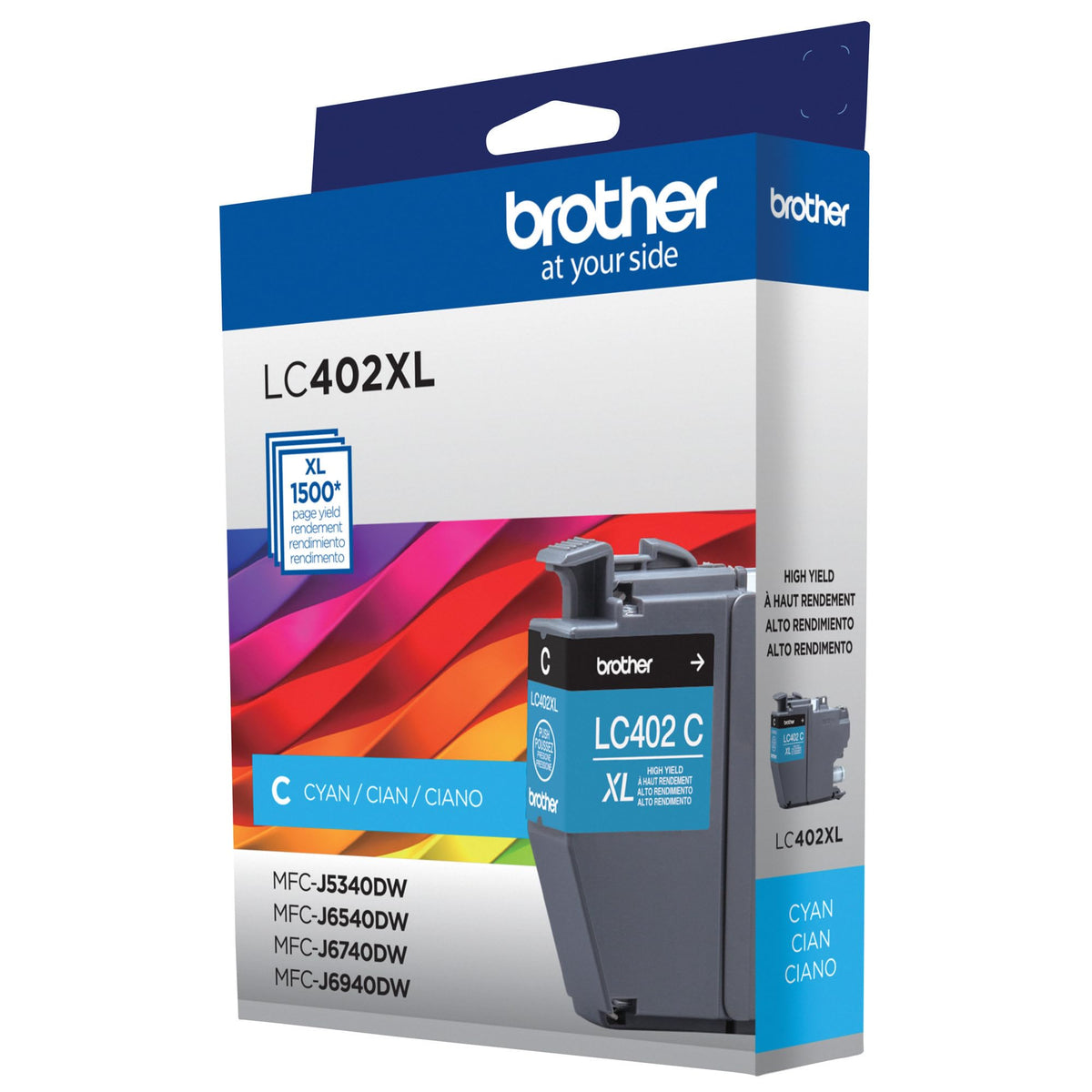 Brother Inkjet Printer Ink LC402XLCS, High Yield – view 6