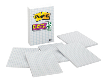 Post-it Self Stick Note 660-SSGRID, 6" x 4"