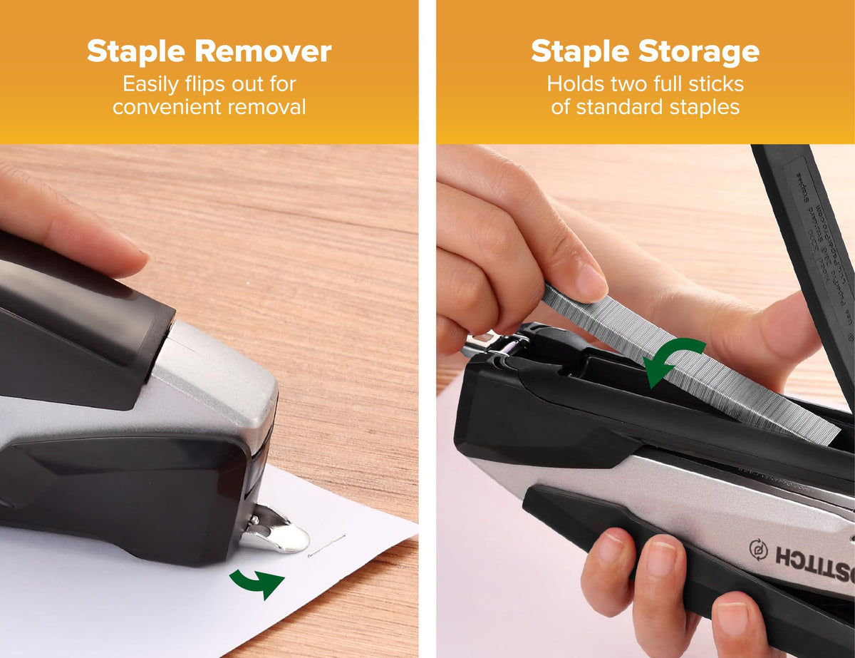 Bostitch Stapler 1100, Plastic-Full Strip – view 5