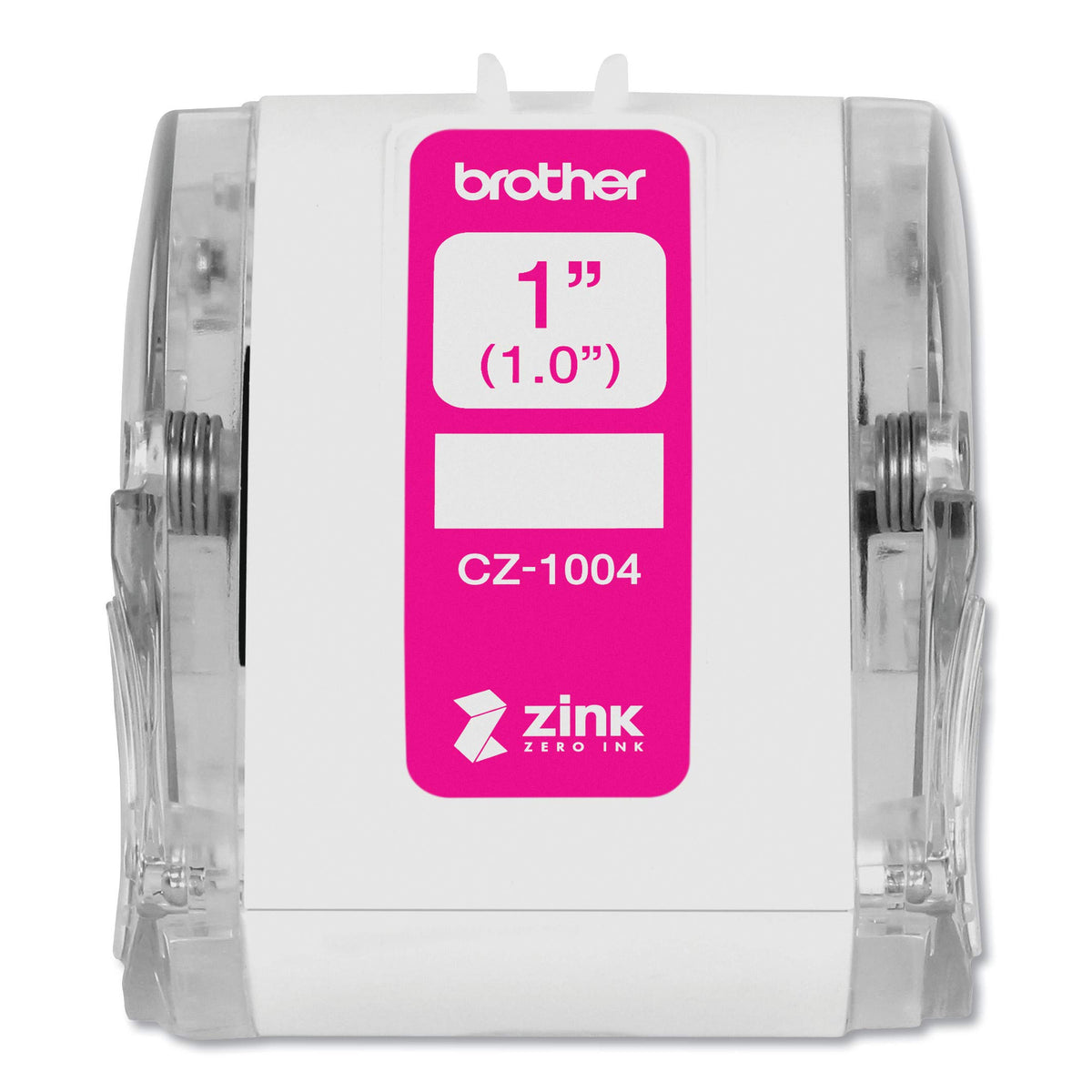 Brother Label CZ1004, Size: Label rolls let you design and print full color labels, photos, tags, stickers and more using convenient Brother CZ and CK rolls available in 3/8 inch, 1/2 inch, 3/4 inch, 1 inch and 2 inch widths