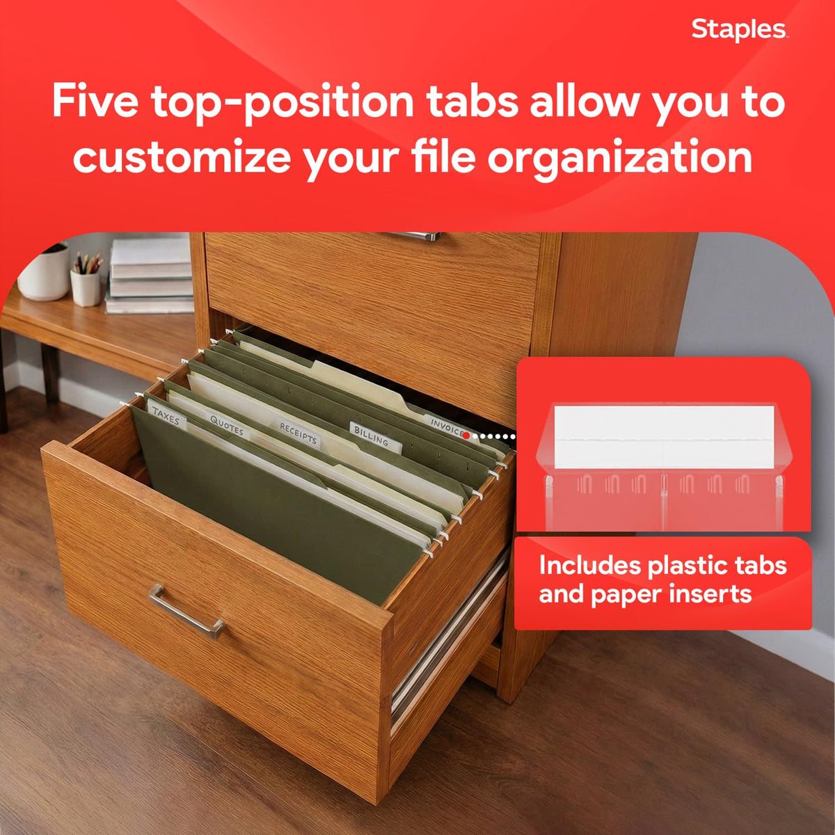 Staples File Folder TR490853/490853, Legal Size, 50 Count – view 5