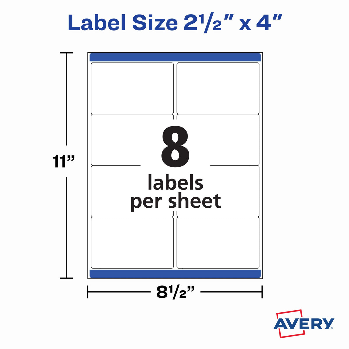Avery Label 5815, 200 Count – view 5