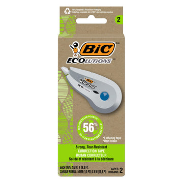 BIC Writing Instrument WOET21-WHI, 1 Count (Pack of 2)