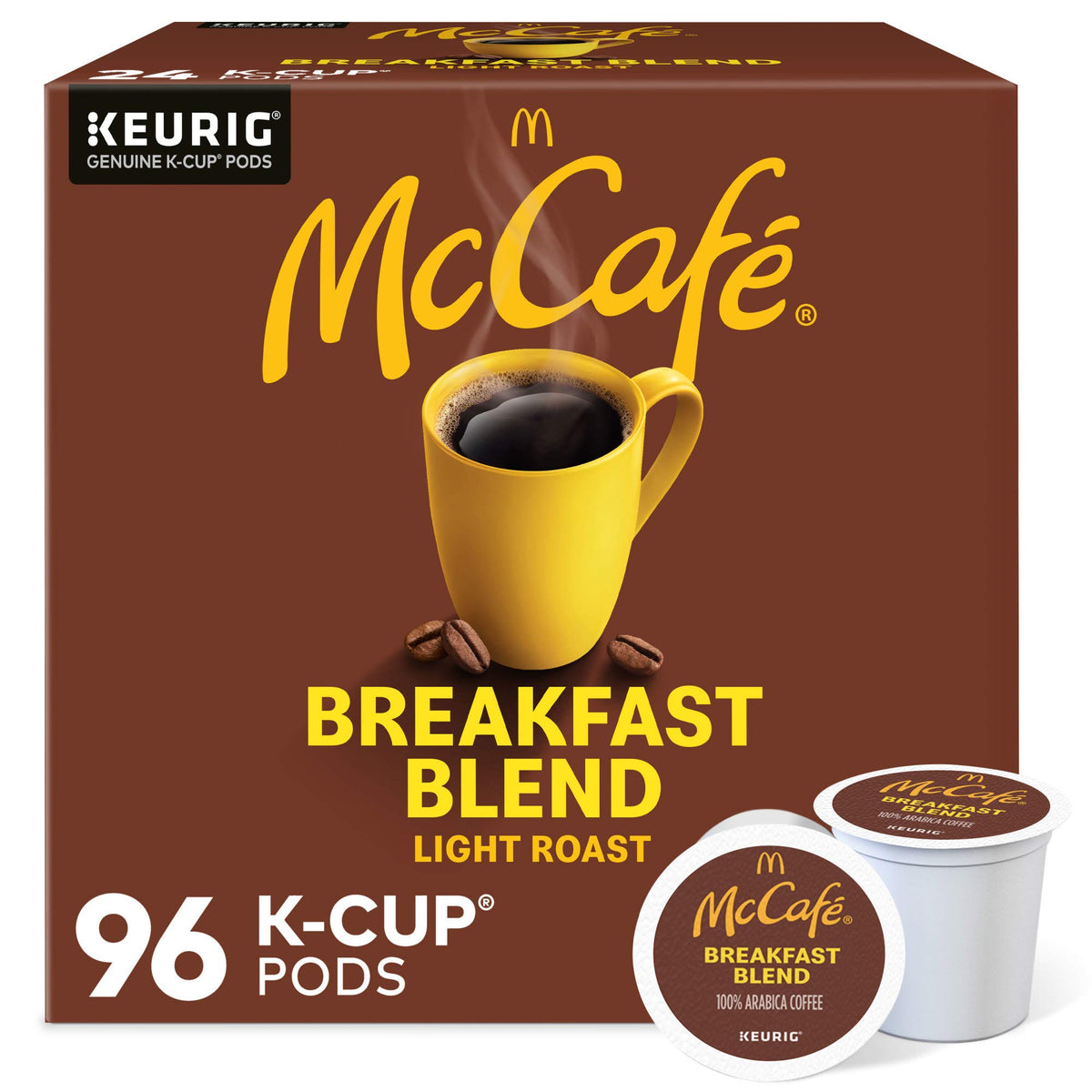 McCafe Coffee 10043000080419, 24 Count (Pack of 4), 96 Count