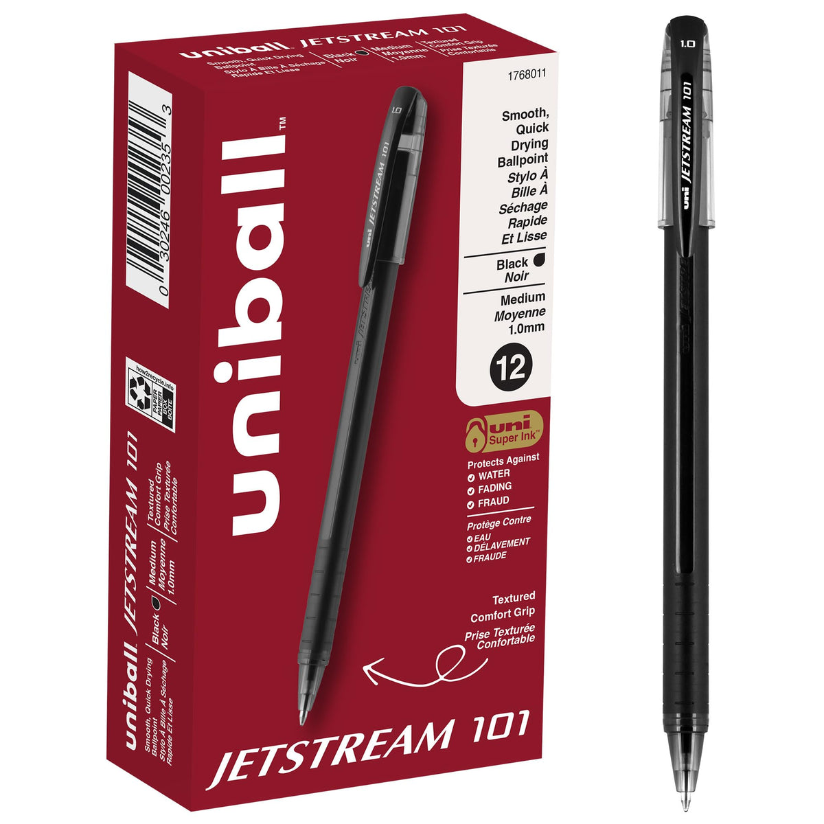 Uni-Ball Writing Instrument 1768011, 1 Count (Pack of 12)
