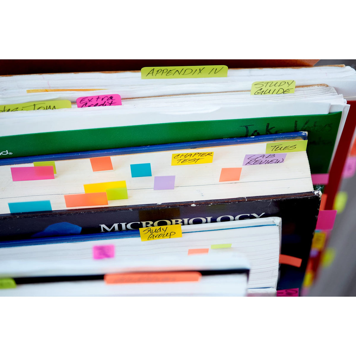 Post-it Self Stick Note 671-4AU, 4.7" x 0.3" – view 10