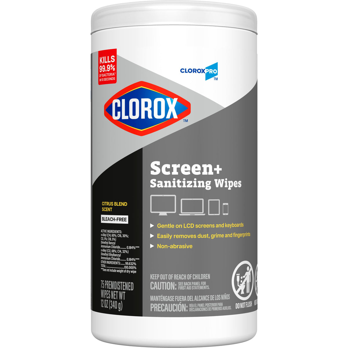 CloroxPro Surface Cleaning Wipe 66270, 75 Count (Pack of 6) – view 9